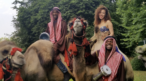 Ontvangst van uw gasten in Oosterse stijl