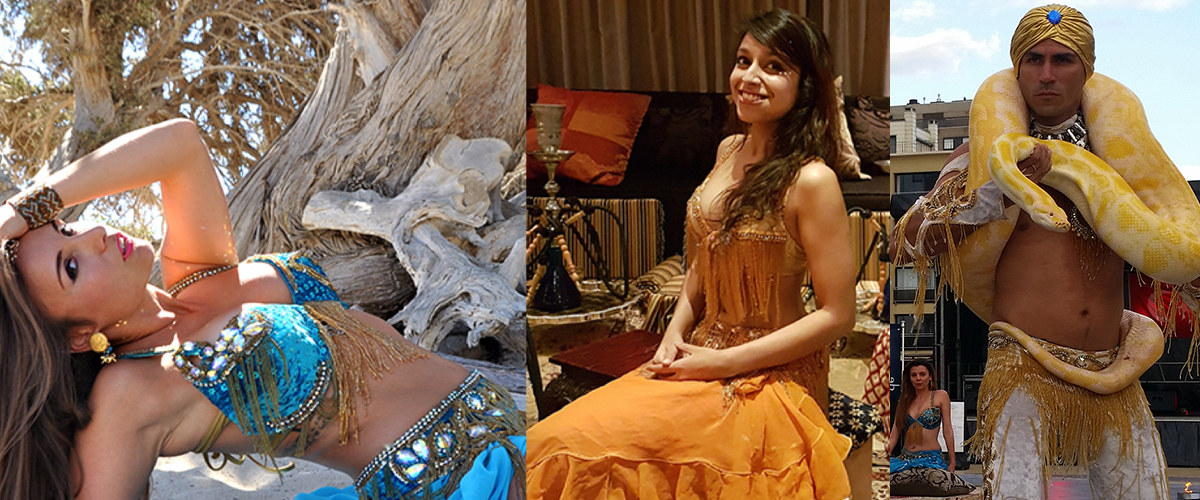 Slangenbezweerder dansereses