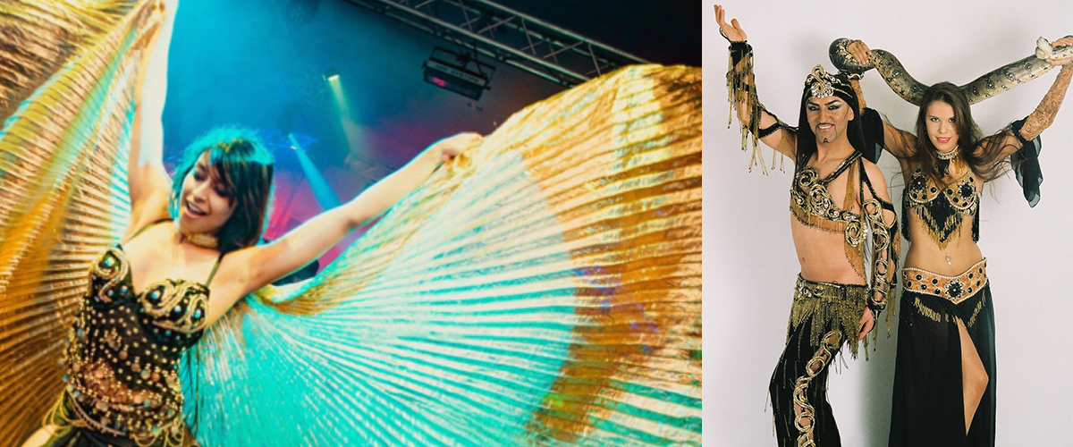 Slangenbezweerder en wildkleur slag